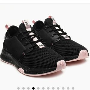 KURU Atom Jet Black-Misty Lilac. Women's 9.